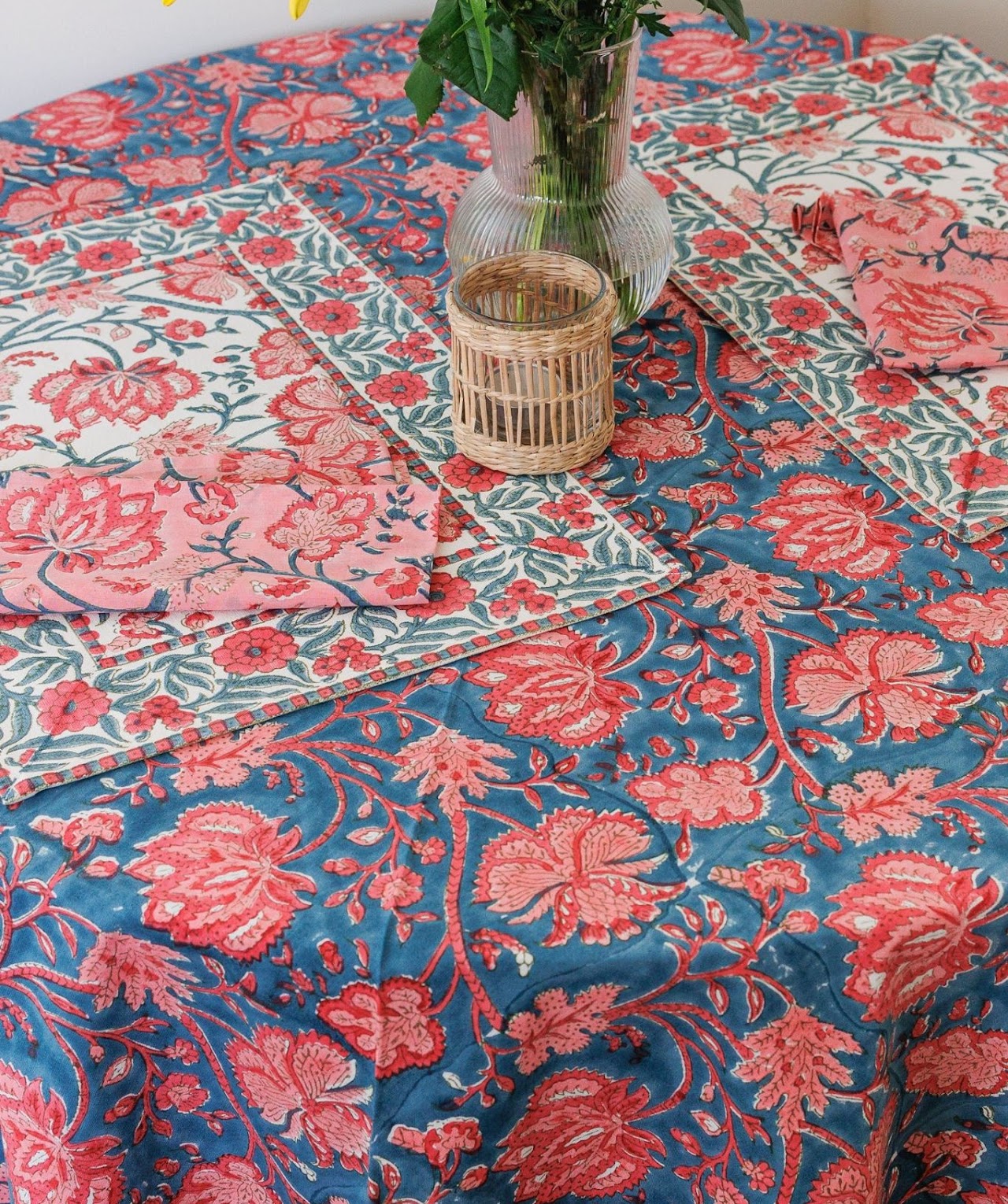 Nappe Bombay blockprint